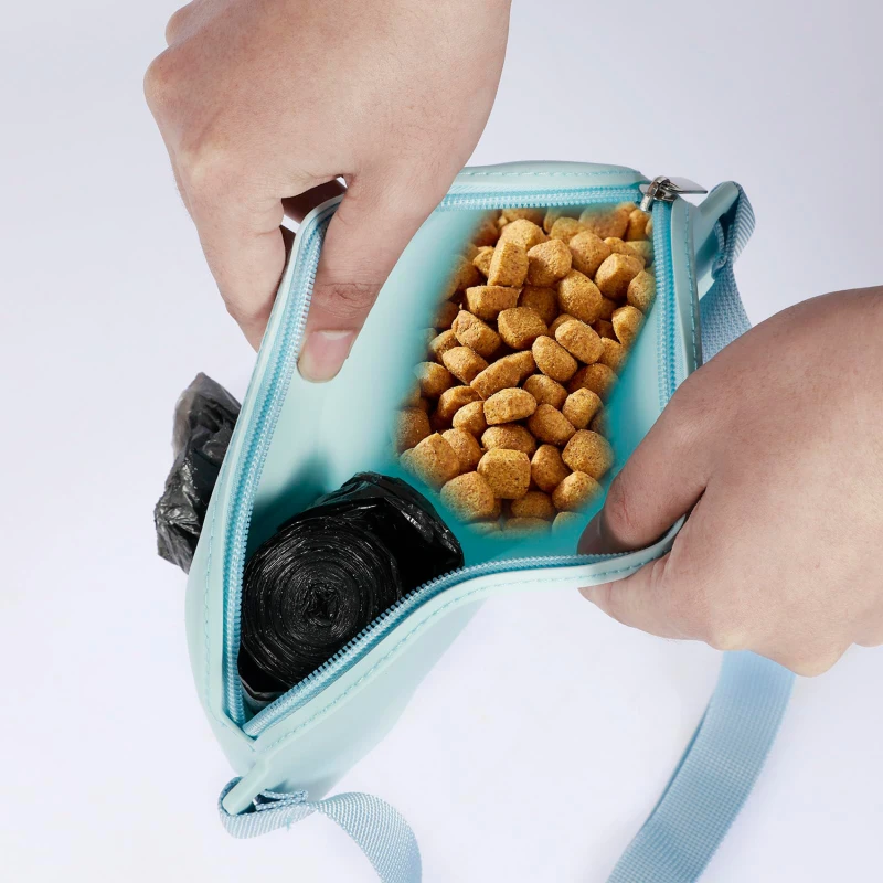 Сумка для дрессировки собак Портативная сумка закусок поясная карман кормления