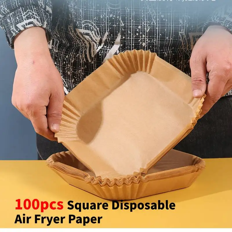 

Бумажные аксессуары для фритюрницы, бумажные аксессуары для фритюрницы, одноразовая Подложка для фритюрницы, поднос для микроволновой печ...