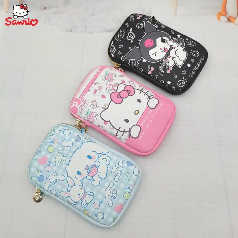 

Мультяшные аксессуары Sanrios Cinnamoroll Hello Kitty Kuromi Kawaii милая сумка через плечо женская сумка