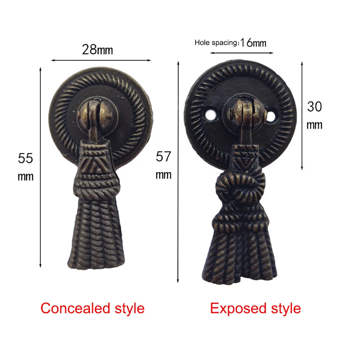 

European Retro Handle Classical Zinc Alloy Handle Gift Box Drawer Jewelry Box Furniture Hardware Accessories