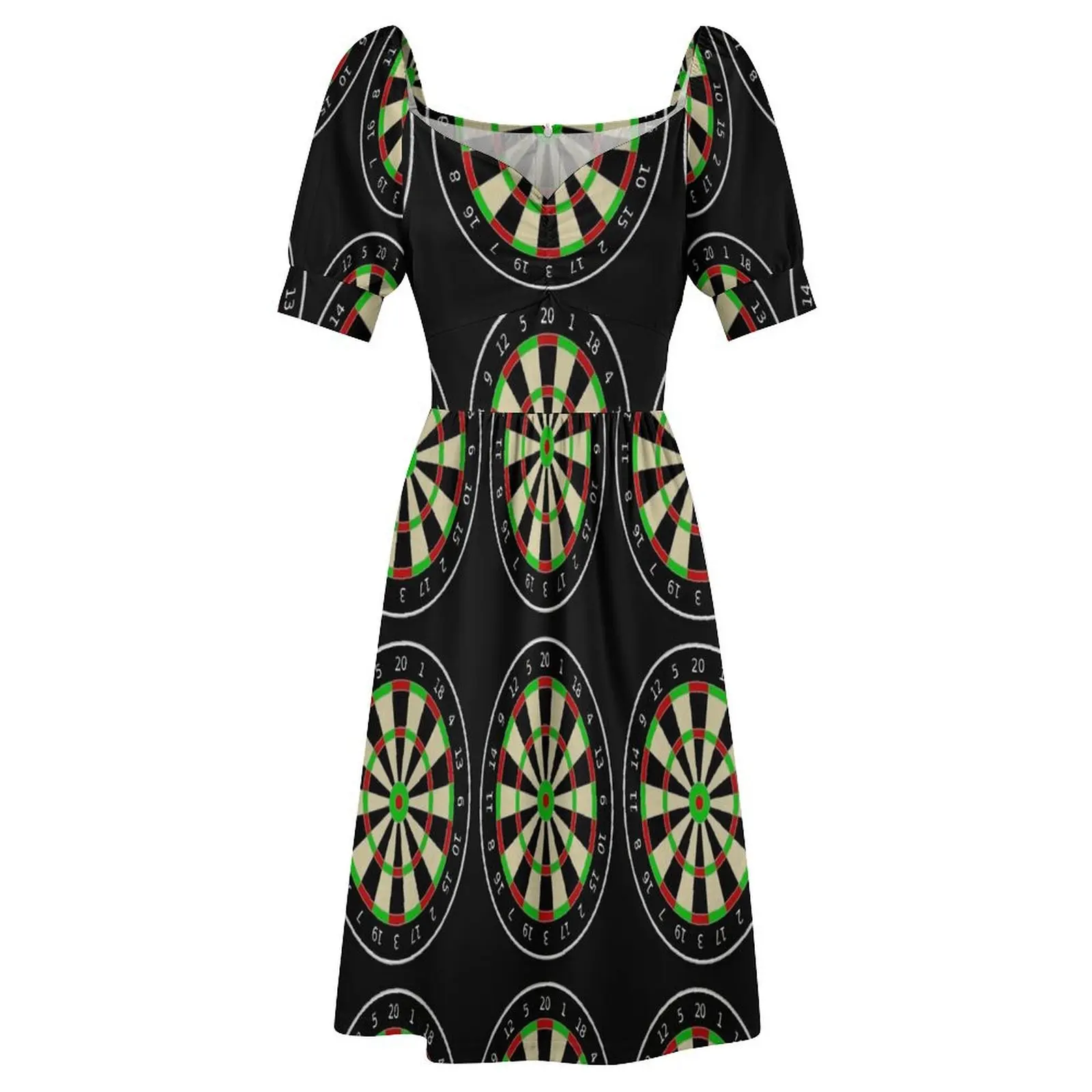 Платье с короткими рукавами для дартса платья женщин роскошное женское