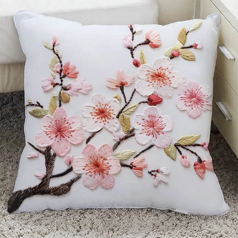 

Наволочка с цветочным принтом 40x40 см