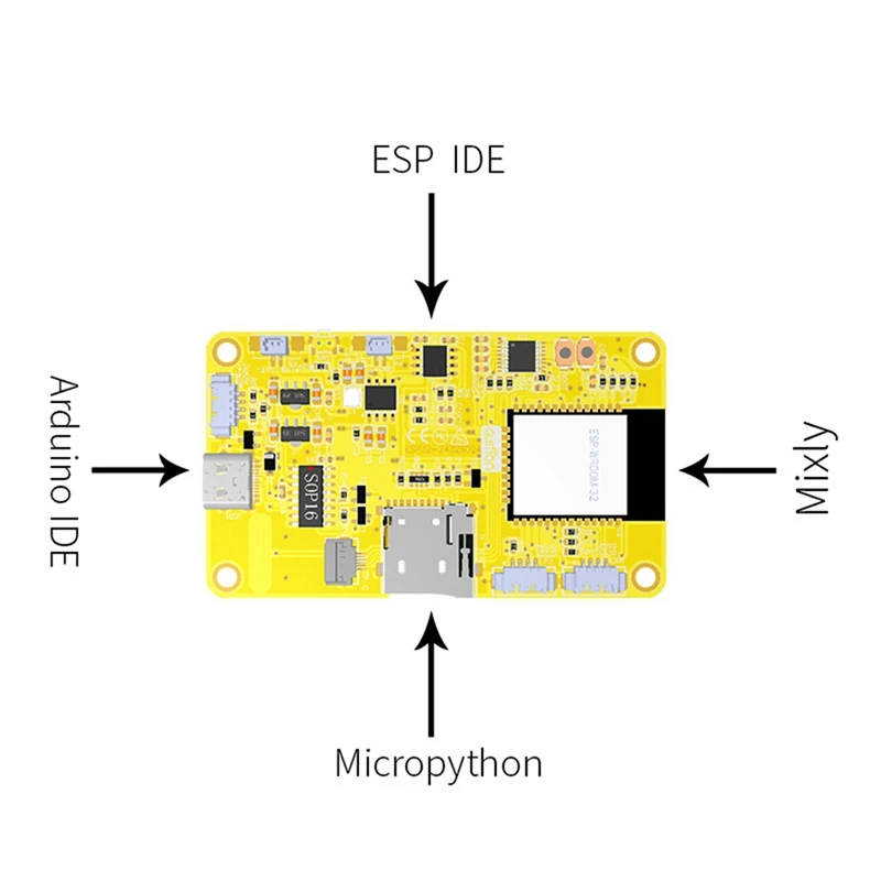 ESP32 для Arduino LVGL WIFI Bluetooth макетная плата 2 4 дюйма 240X320 умный дисплей сенсорный экран