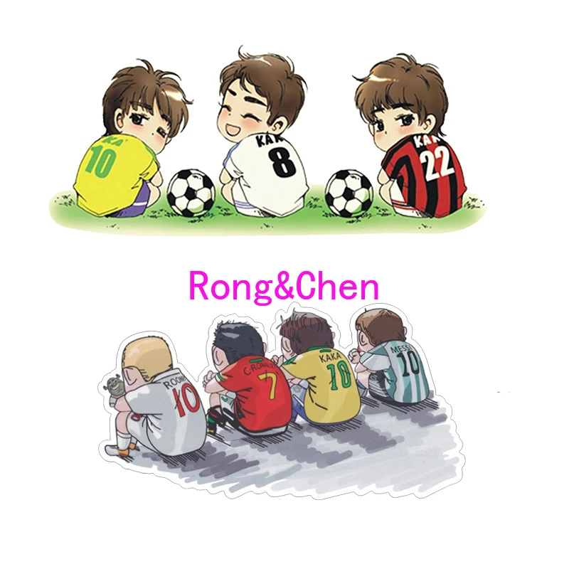 

Rongchen Trading Car Sticker Football KAKA Cartoon Cute Funny Reflective Creative Decals Masking Scratches Waterproof Decal PVC
