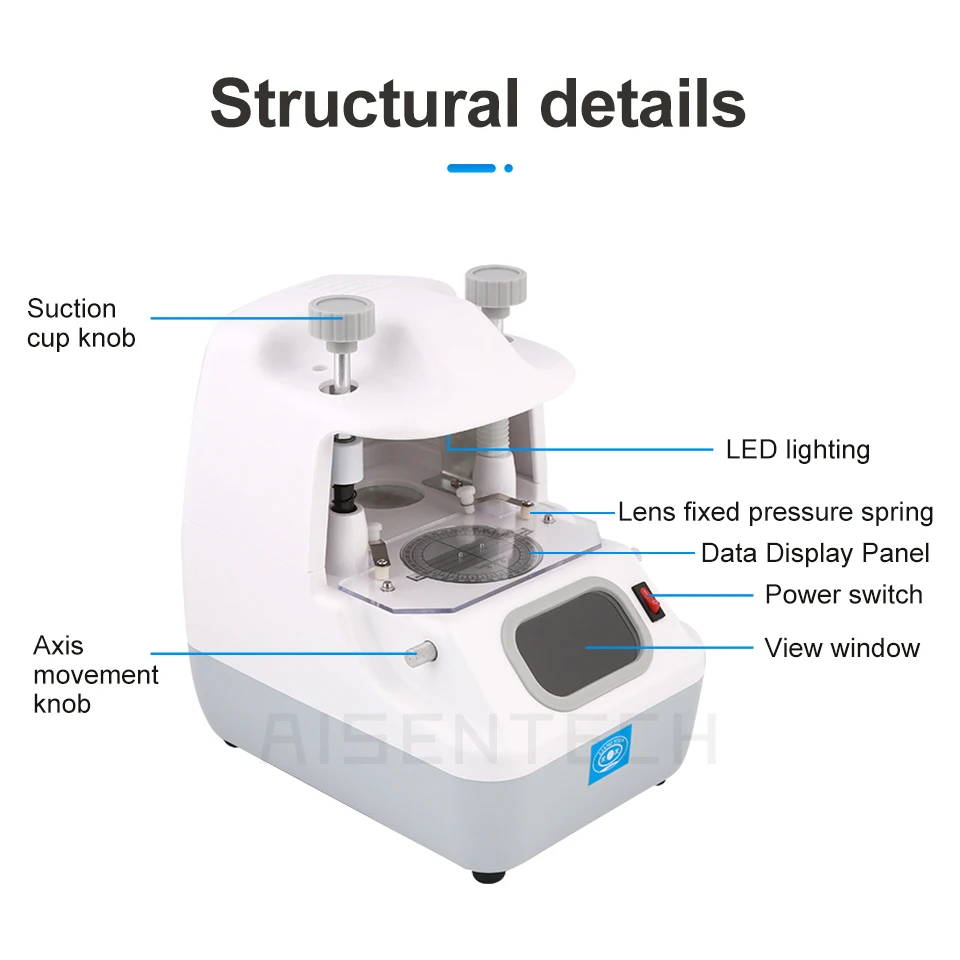 Оборудование для обработки очков приборный инструмент центральный локатор