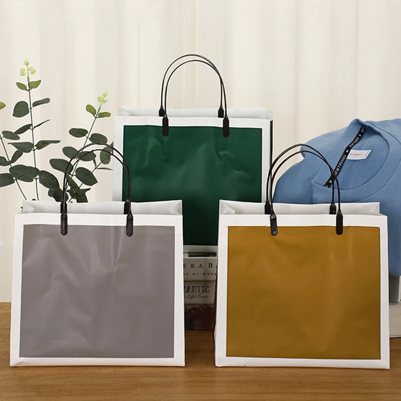 Сумка для покупок, сумка для хранения одежды, эко-сумки, женская сумка, Подарочная сумка, матовая прозрачная многоразовая Водонепроницаемая новая сумка