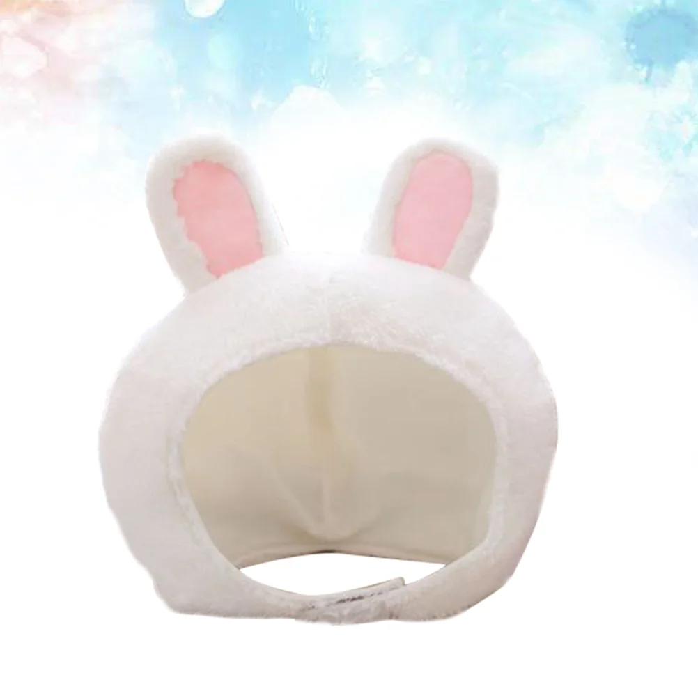 

1 PC Short-pile Velour Furry bunny Warm Cap Hat Earflap for Costume Parties Photo Props
