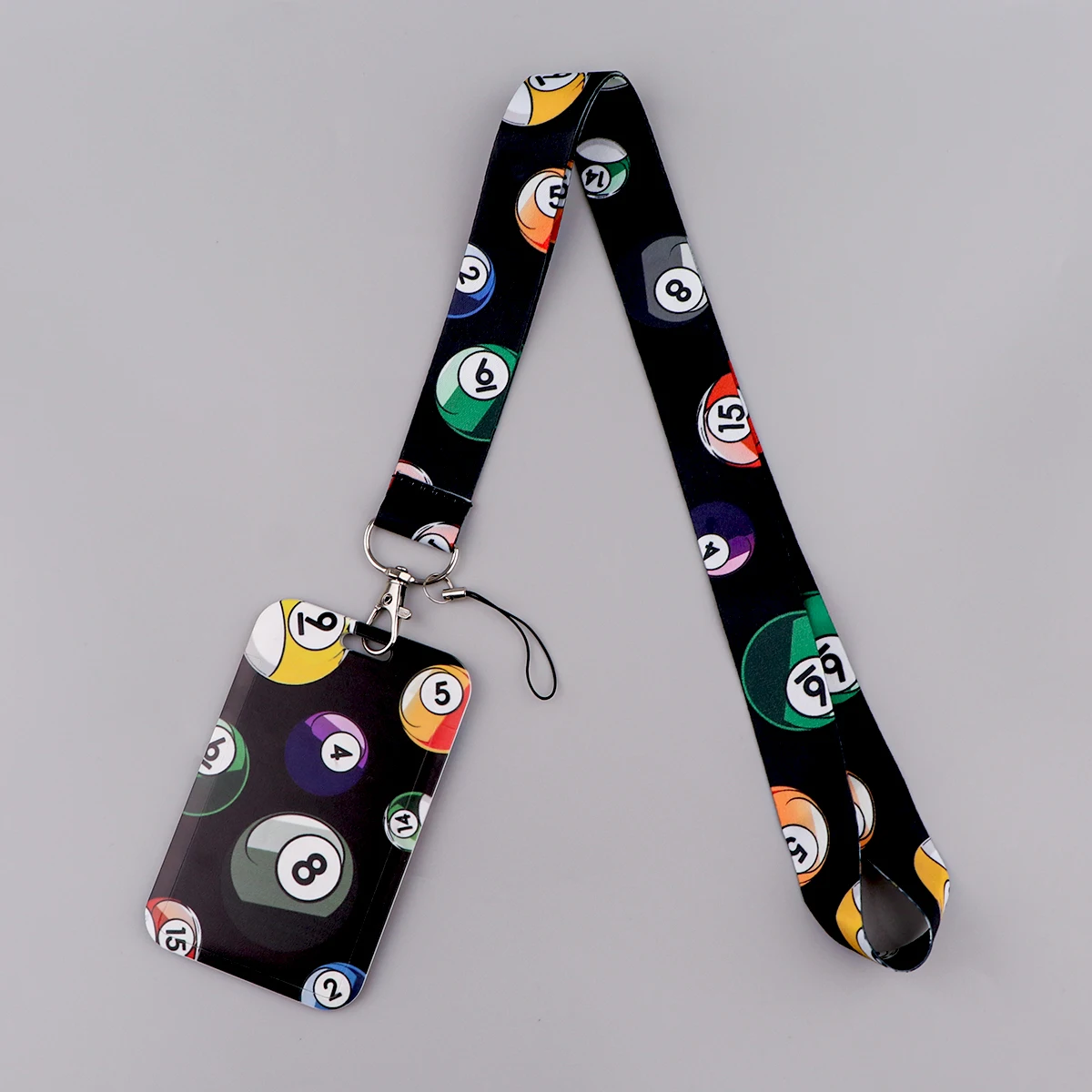 Шнурок с шариками для ключей чехол удостоверения личности держатель бейджа
