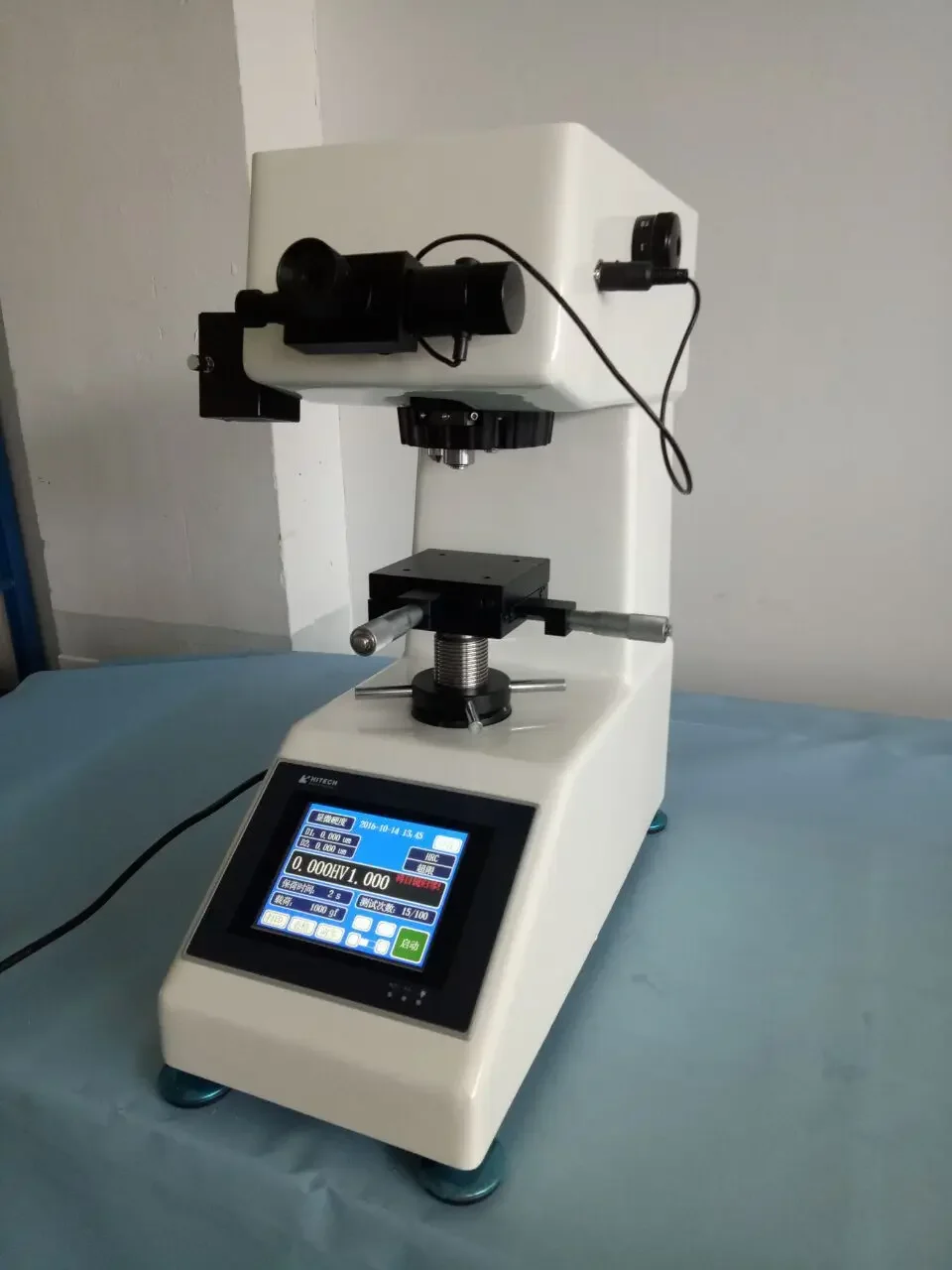 Твердомер микро-викерс с сенсорным экраном MVS-1000Z высокая точность простая в