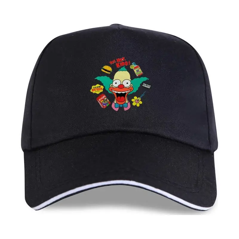 

2022 Красти, бейсболка для клоуна HEY KIDS, Белая Мужская бейсболка RTERO TV SHOW