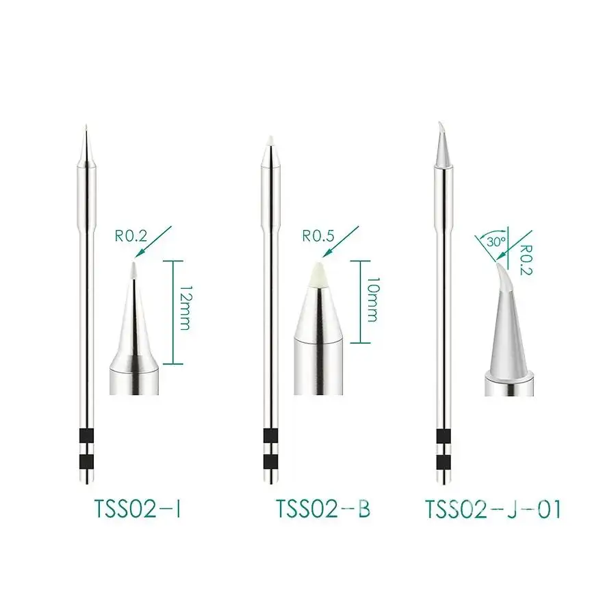 Оригинальное бессвинцовое паяльное жало QUICK TS1200A сварочная ручка инструмент TSS02-SK
