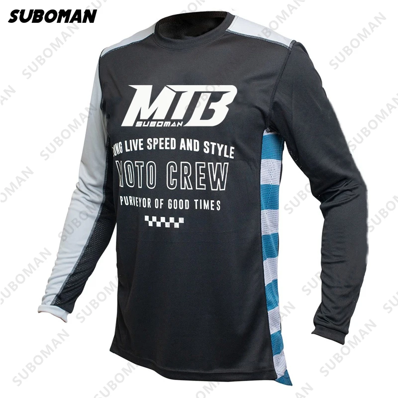 

F1 2023 man Downhill Mountain Jersey Off Road Enduro Jersey MTB MX Bike Cycling Jersery Motocross Jersey Breathable DH Quick Dry