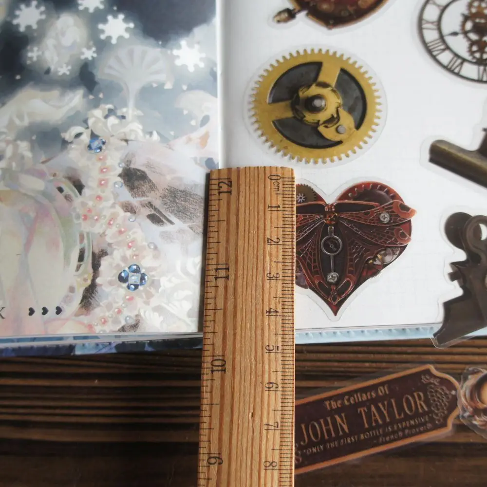 Металлическая кнопка-ключ в стиле ретро стильная ПВХ наклейка для скрапбукинга