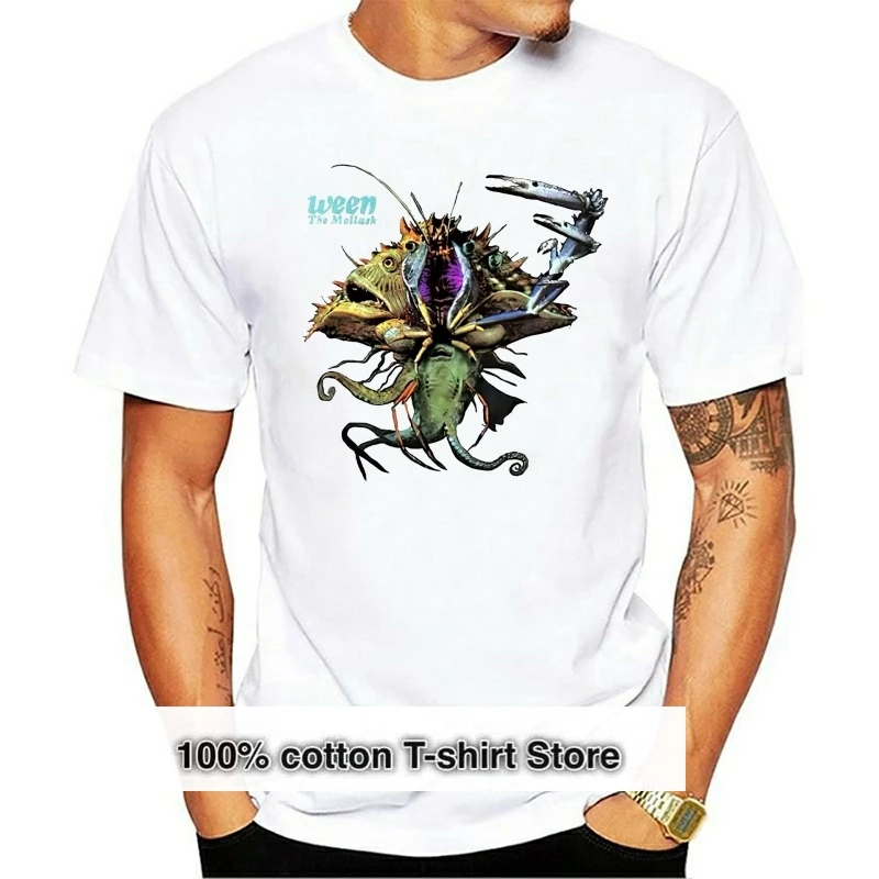 

Limitiert Neu Ween The Mollusk Rock Band T-Shirt Gre S-5XL Gyms Fitness Tops TEE Shirt