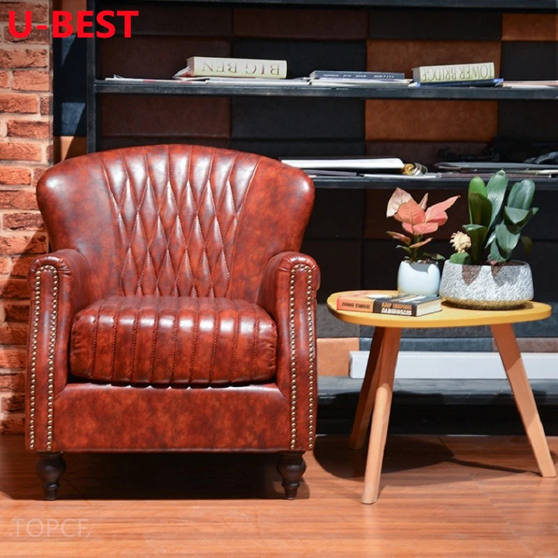 American Club Single Sofa Chair
