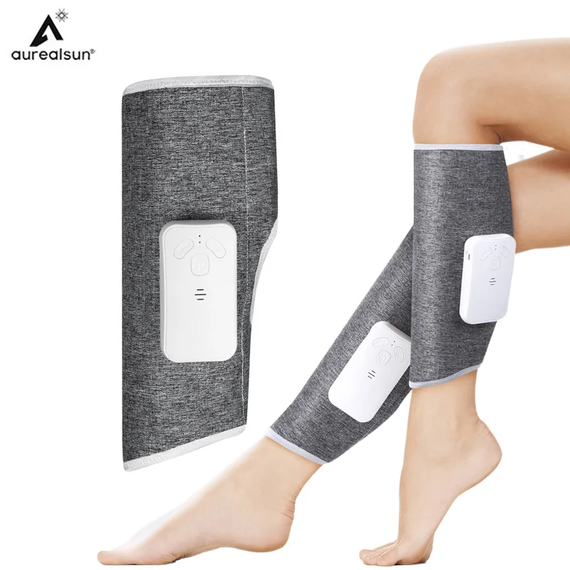 

Electric Foot Massager HealthCare Deep Muscle Fatigue Relax Air Pressure Wrapped Hot Compress Massage Body Arm Pain Relieve Calf