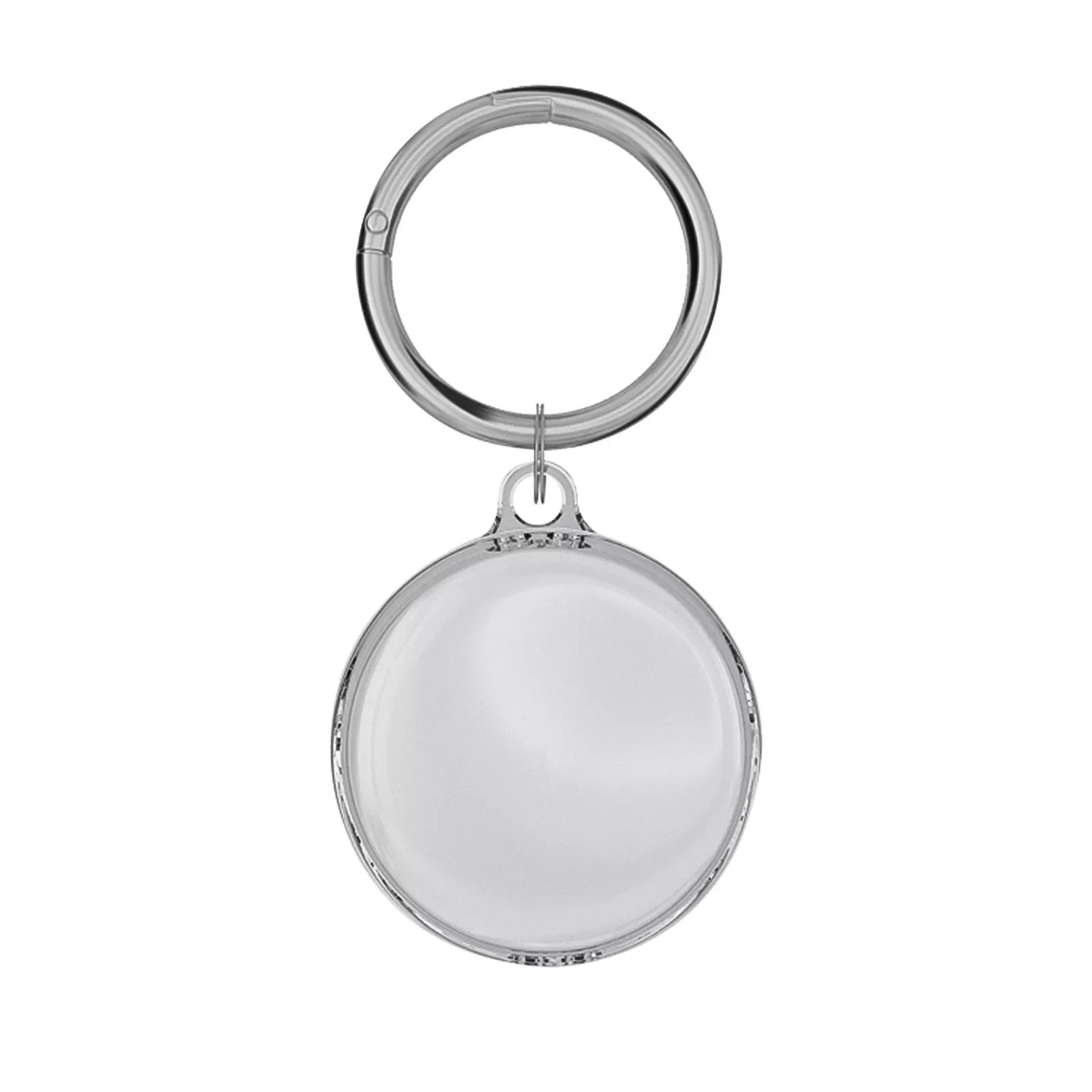 

Portable Transparent Scratch-proof Accessories With Buckle Shockproof Sleeve Protective Cover Bumper Case For AirTags Tracker