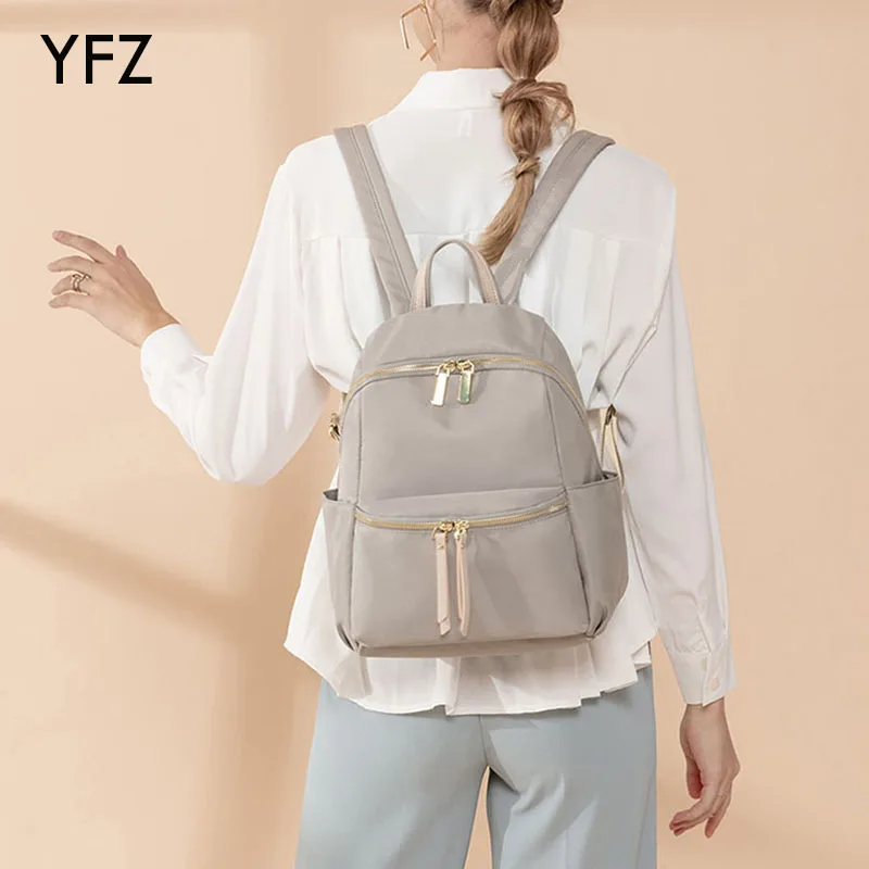 YFZ Backpack for Women , Premium Nylon Pack Casual Lightweight Strong Fashion Small Daypack For Ladies Girls Travel / Shopping