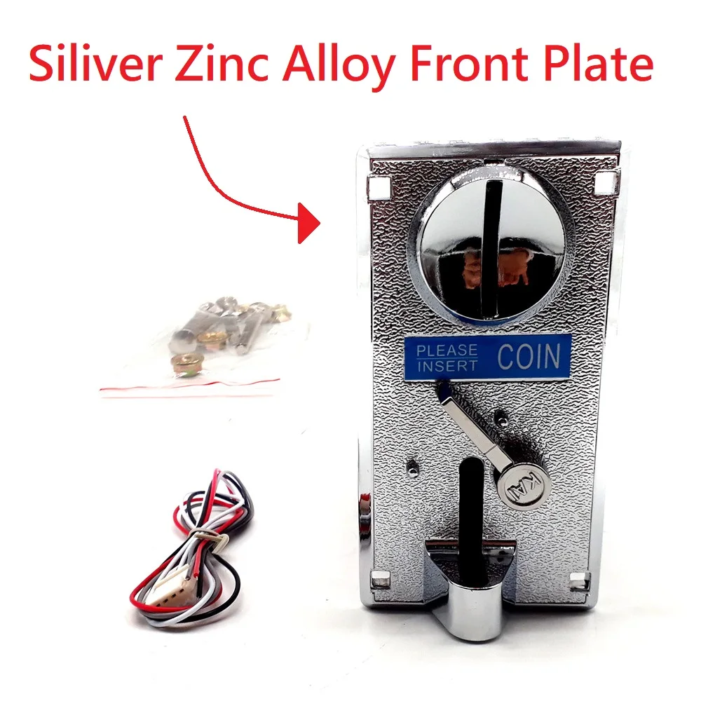 

Zinc alloy KAI-738C Advanced CPU comparable Coin Selector Acceptor, arcade game parts