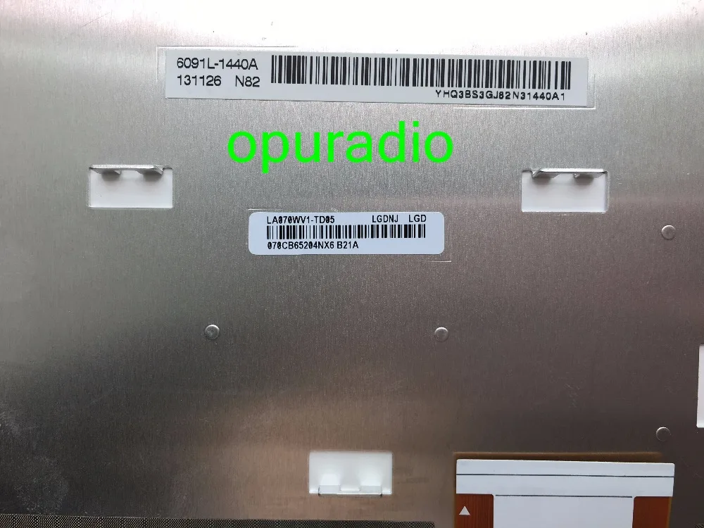 Автомобильная TFT 7 0 &quotЖК-дисплей LA070WV1 (TD) (05) ЖК-панель для авто запасные части