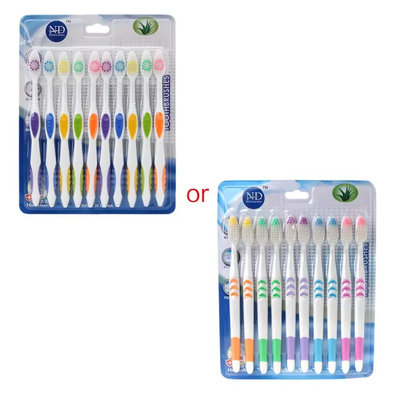 

10pcs Ultra Soft Bamboo Charcoal for nano Toothbrush Tooth Brush Oral for Health