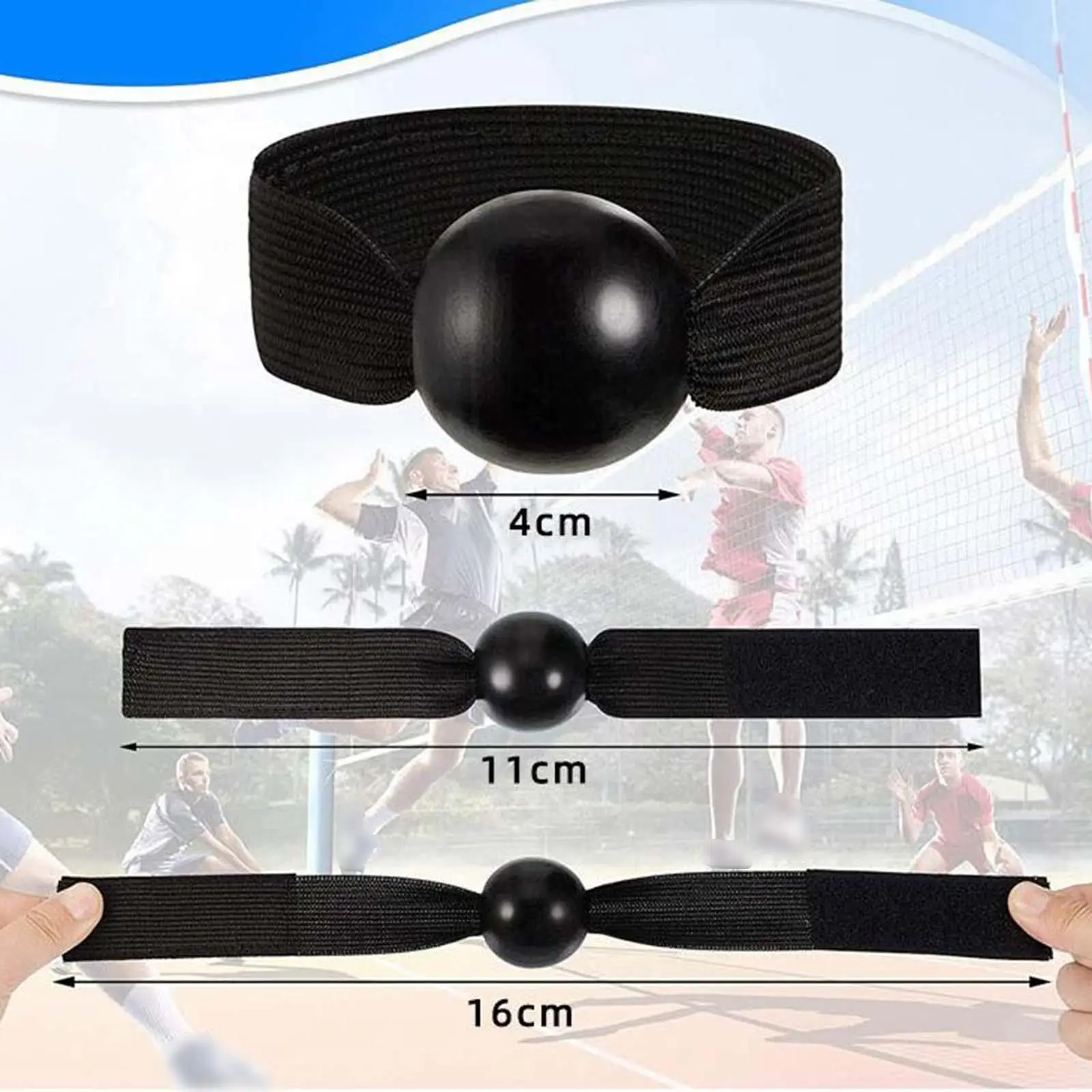 

Volleyball Setting Technique Training Aid Protective Gear Prevent Excessive Hand Contact Adjustable Palm Hand Practice Strap