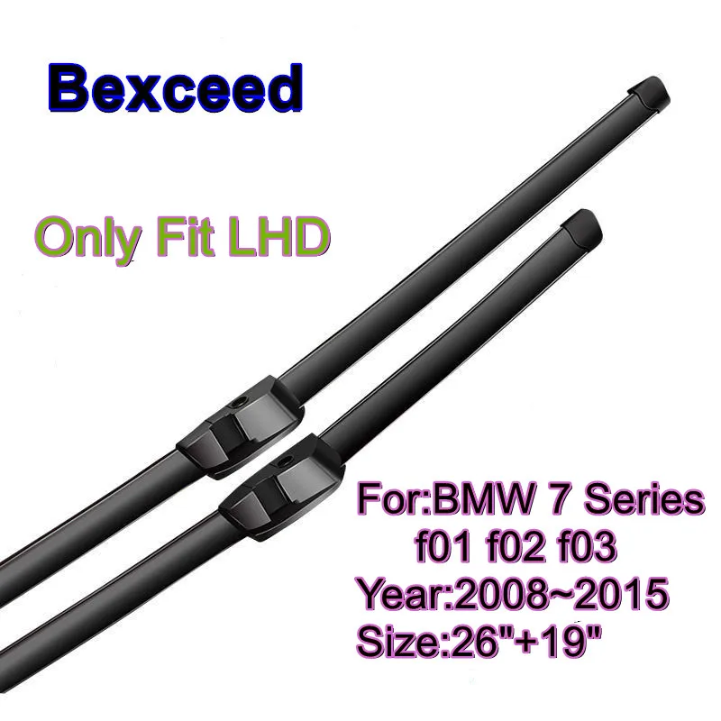 

Wiper Blades for BMW 7 Series F01 F02 F03 F04 730i 740i 750i 760i Bexceed Front Windshield Windscreen