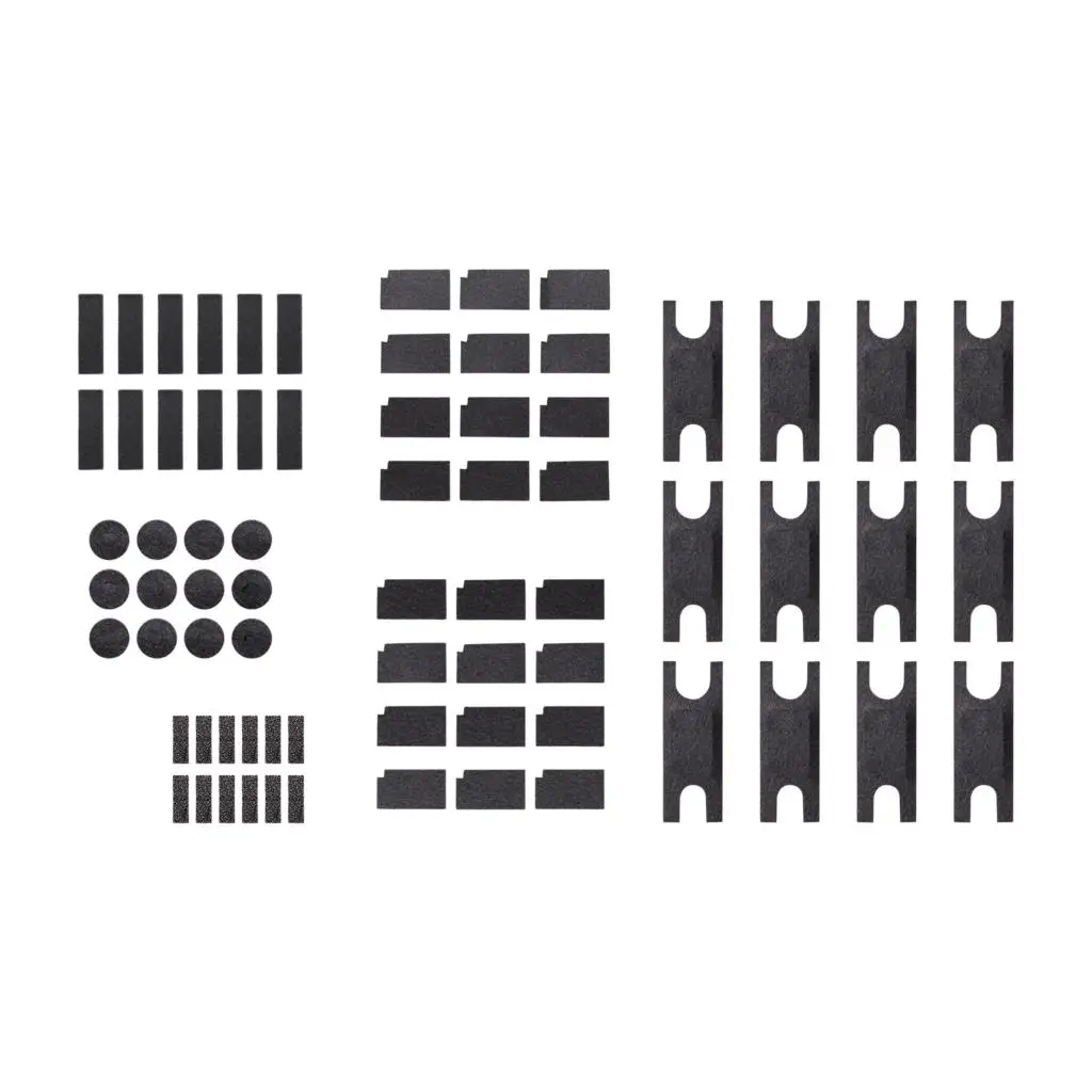 

KPrepublic PCB Stabilizer stickers poron film pad reduce steel wire noise and wobble for pcb screw in stabilizer gasket