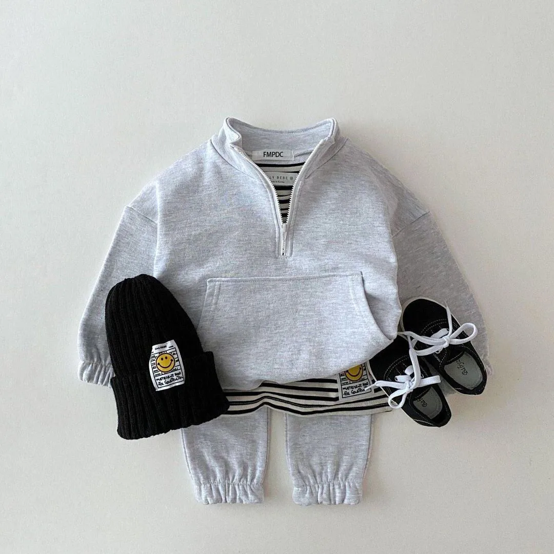 

Children Clothing Sets Outfits Kids Sports Wear Sweatshirt+Pants 2 Piece Suit Baby Boys Tracksuit Toddler Girl Clothes Sets