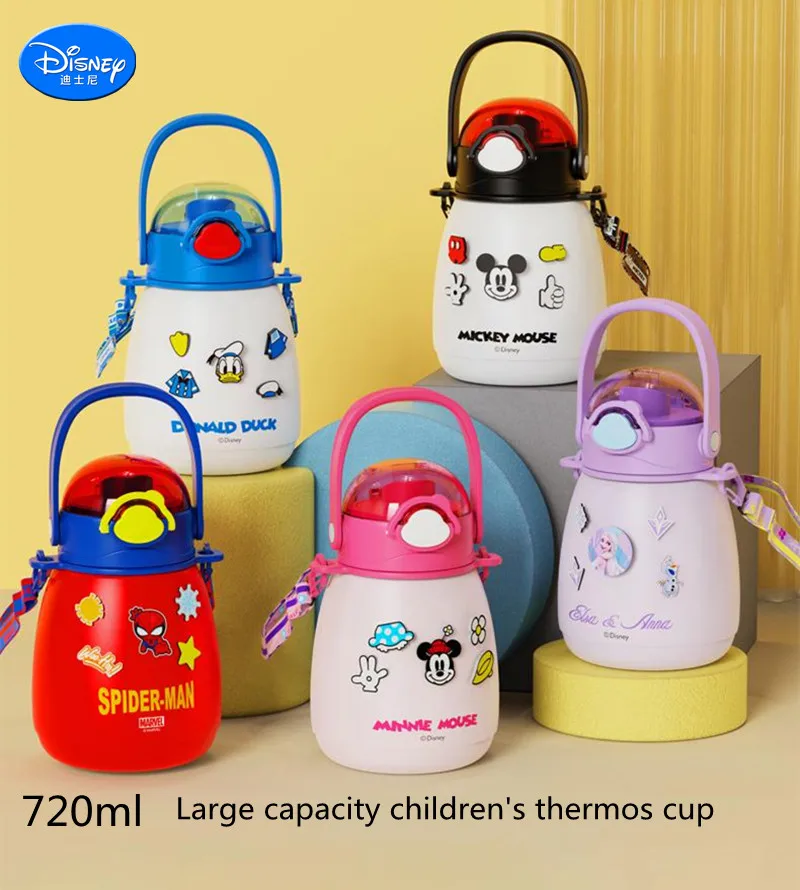 Mug Frozen Stainless Steel Vacuum Flasks For Baby Children Large-capacity Thermal Insulation Sport Cup