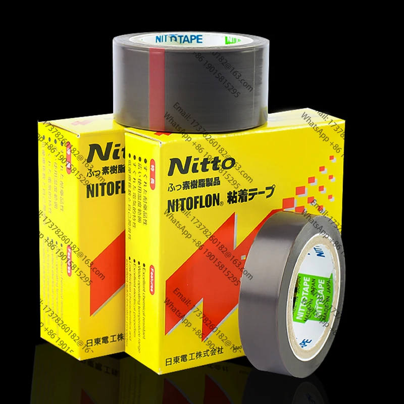 

10 шт. T0.08 мм * W (13 мм, 19 мм) * L10 м 903 Япония Лента NITTO DENKO NITOFLON Водонепроницаемая односторонняя лента 903UL Оригинал