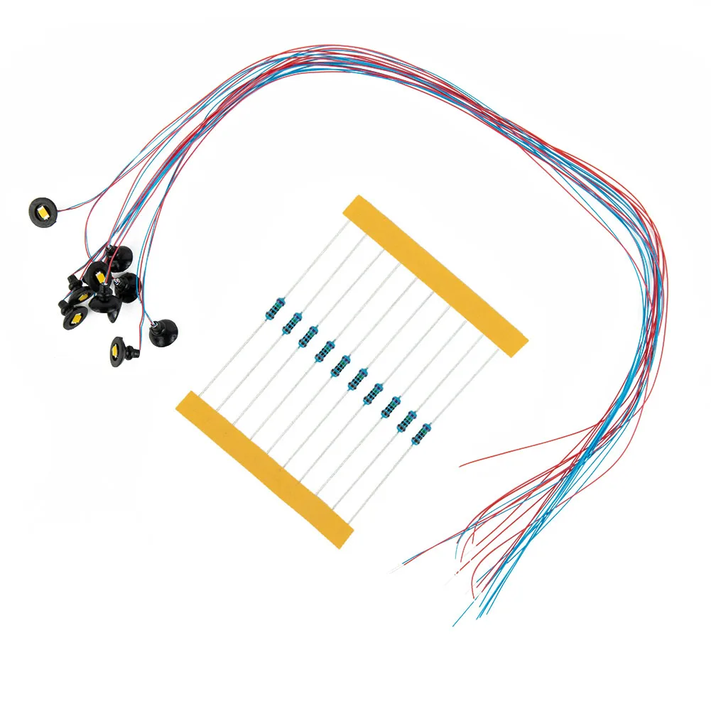 Модель Настенный Светильник Окрашенные Светильники Масштаб HO OO/H Теплый Белый 10 X