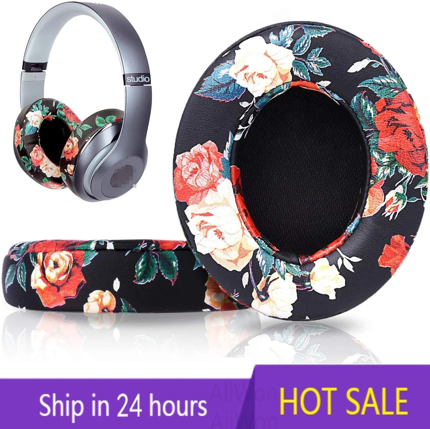 Сменные амбушюры подушечки для наушников беспроводные/Проводные совместимые с