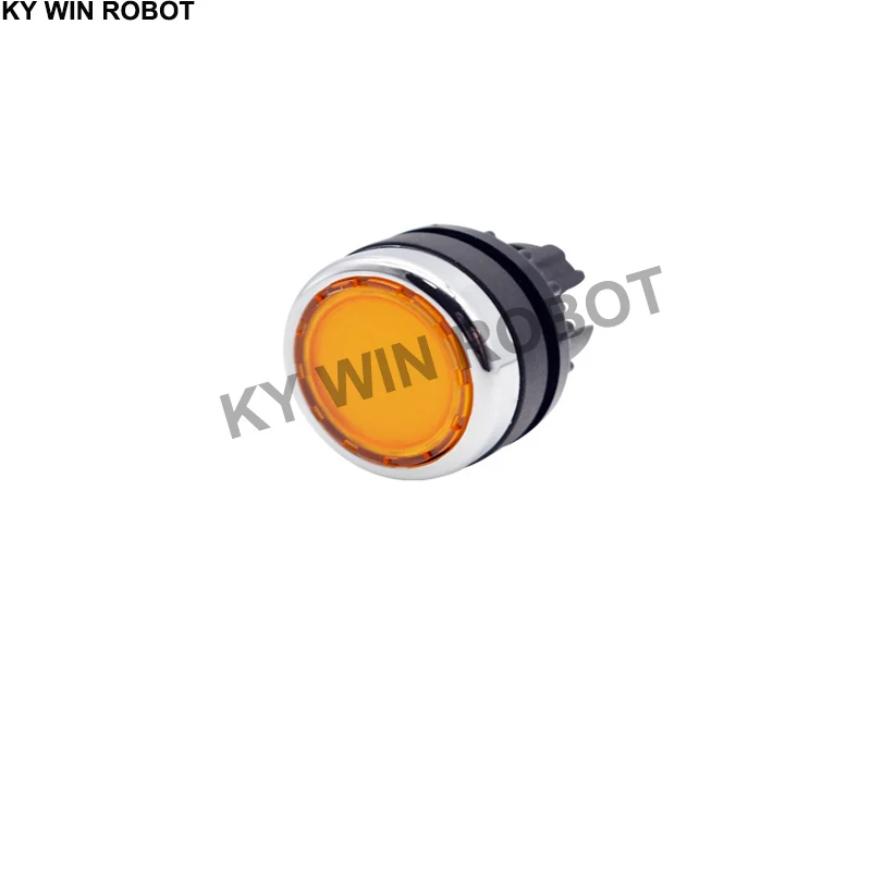 1PCS/LOTS A22-RLT-GE flat head with light switch cap reset b