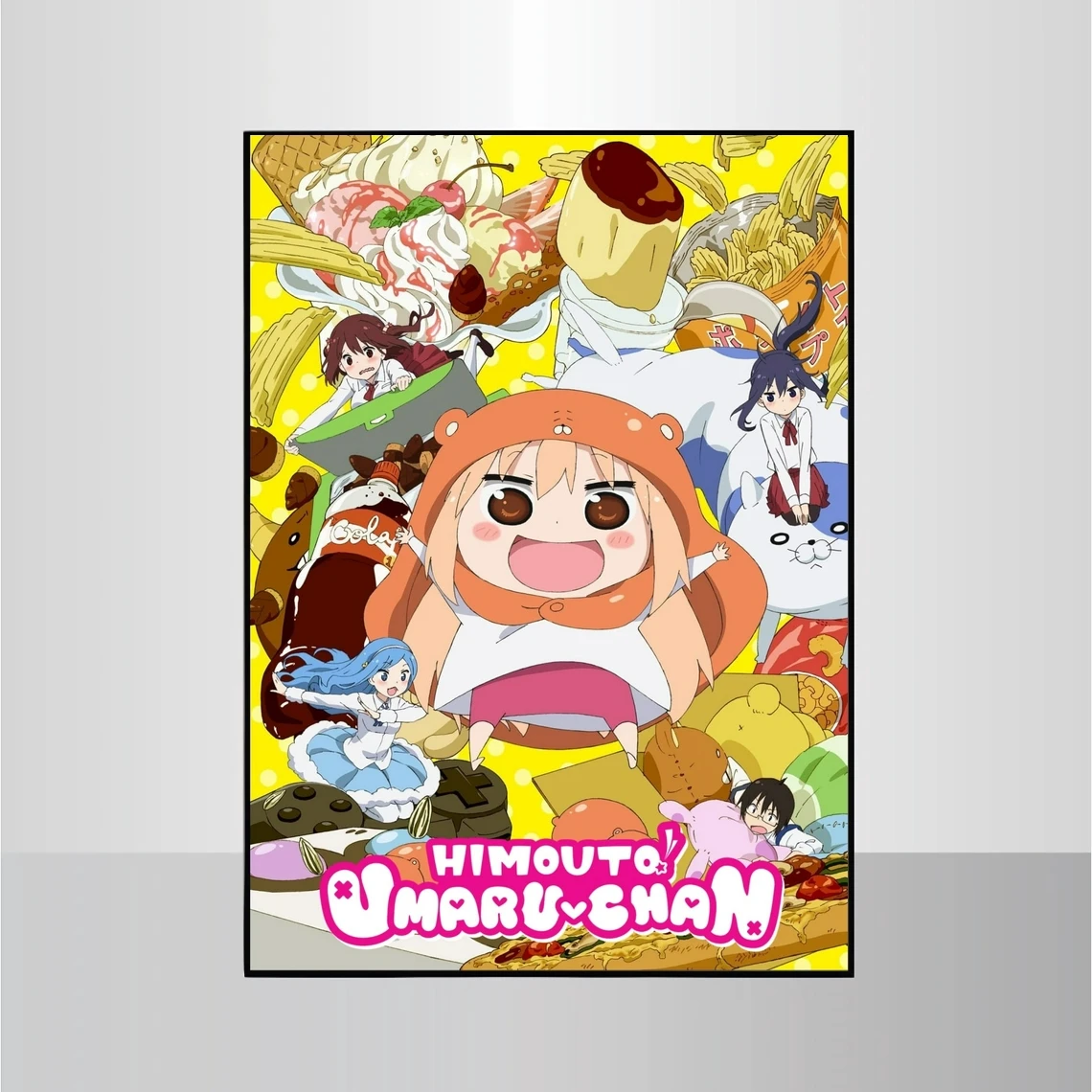 

Himouto! Постер Умару-Чан из японского аниме, арт-Обложка для ТВ-сериала, постер из фильма, настенная живопись, домашний декор (без рамки)