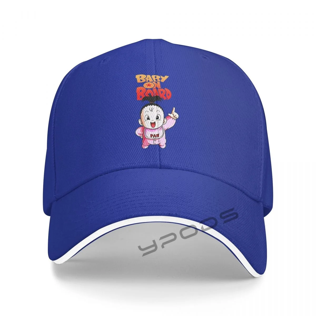 

Unisex Cotton Cap For Women Men Baby On Board For FOR Dragonball Goku Cartoon Fashion Baseball Cap Adjustable Outdoor Hat