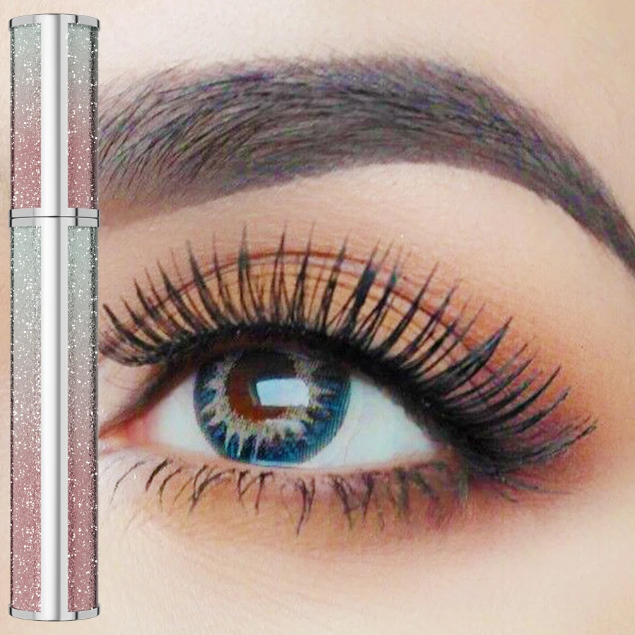 Черная Водостойкая тушь для ресниц всех удлиняющих средств макияжа с эффектом 4d