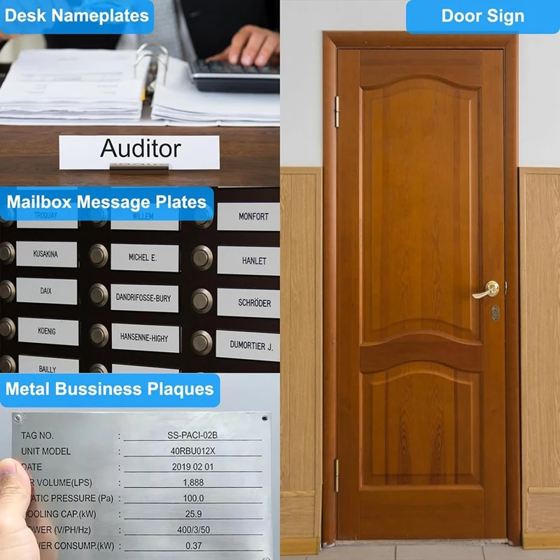 Набор листов из анодированного алюминия гравировальные заготовки толщиной 0 8 мм