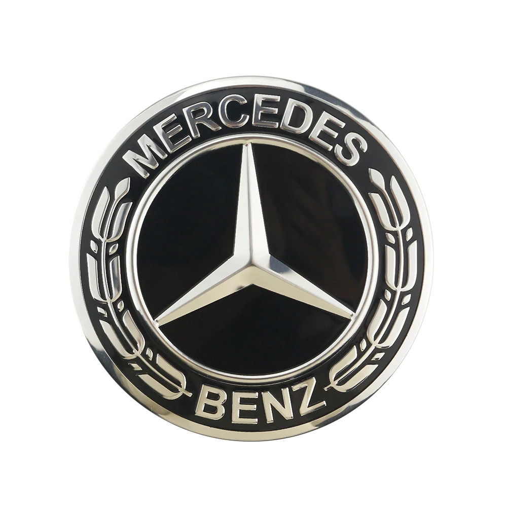 4pcs 75mm 3 pins Wheel center Hub Caps Cover cap Car Logo Emblem For Mercedes Benz A B C CLA CLS G M R Wheels A1714000025 - купить по