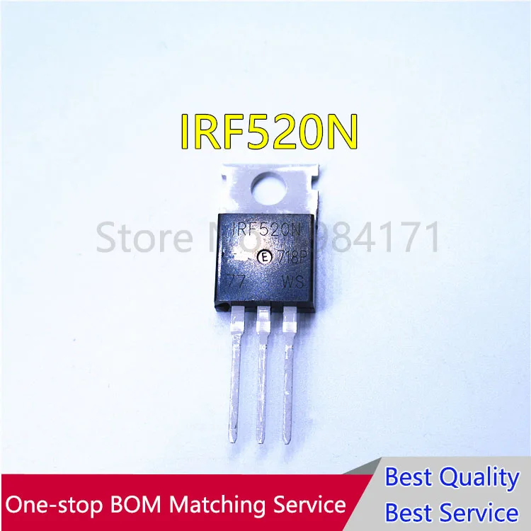 

(10PCS/lot) IRF520N IRF520 TO220 Quality assurance