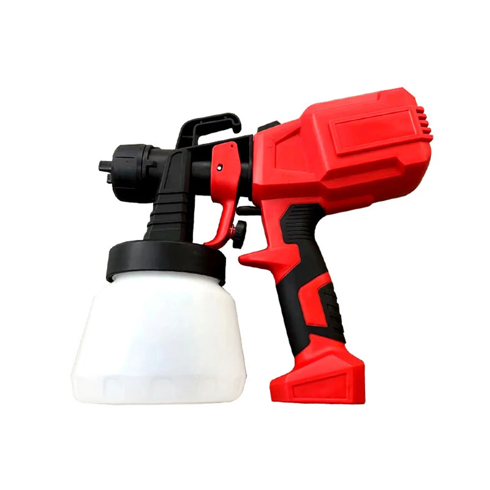 

Gun Flow Control Airbrush Spraying Cordless 500W Electric Spray Gun 800ml Atomizing Spray Paint Tool