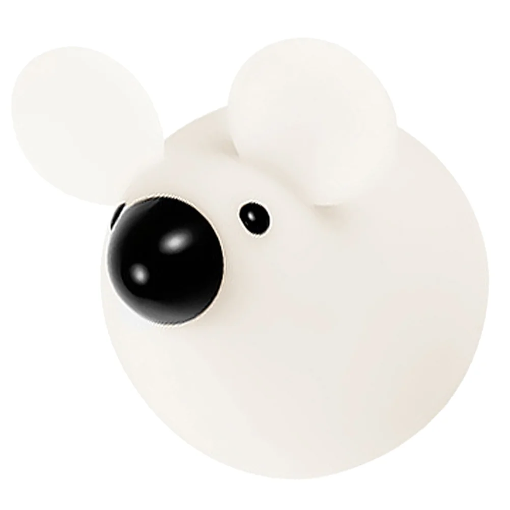 

Night Light Cartoon Rat Lantern Color Changing Silicone Bedside Lamp Decoration Gifts for Home Decor
