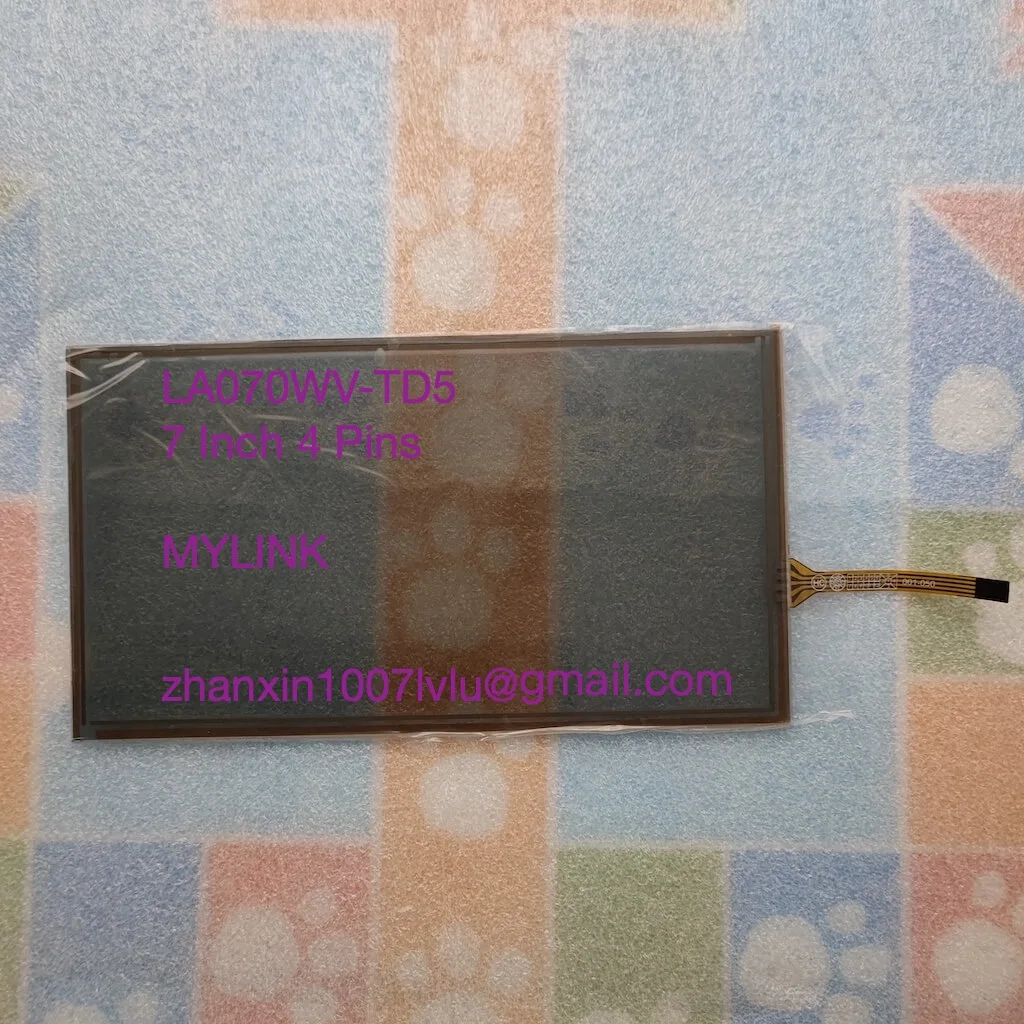 

New 7 Inch 4 Pins Touch Screen LA070WV1-TD5 For Chevrolet GMC MYLINK Car CD Audio Multimedia Player Navigation Raido