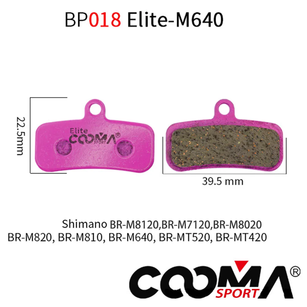 

Durable New Practical Disc Brake Pad Bike Resin/Metal/Ceramics Ultra-light Waterproof Part Replacement Zee M640