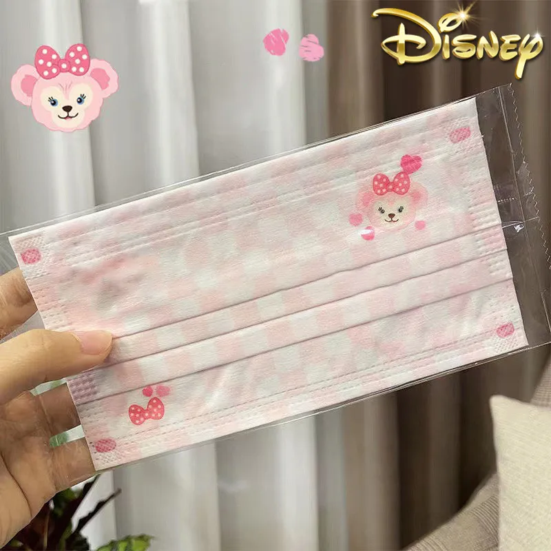 

Одноразовая маска для взрослых Disney ShellieMay Mascarillas аниме Мультяшные розовые 3-слойные пылезащитные дышащие защитные маски для взрослых