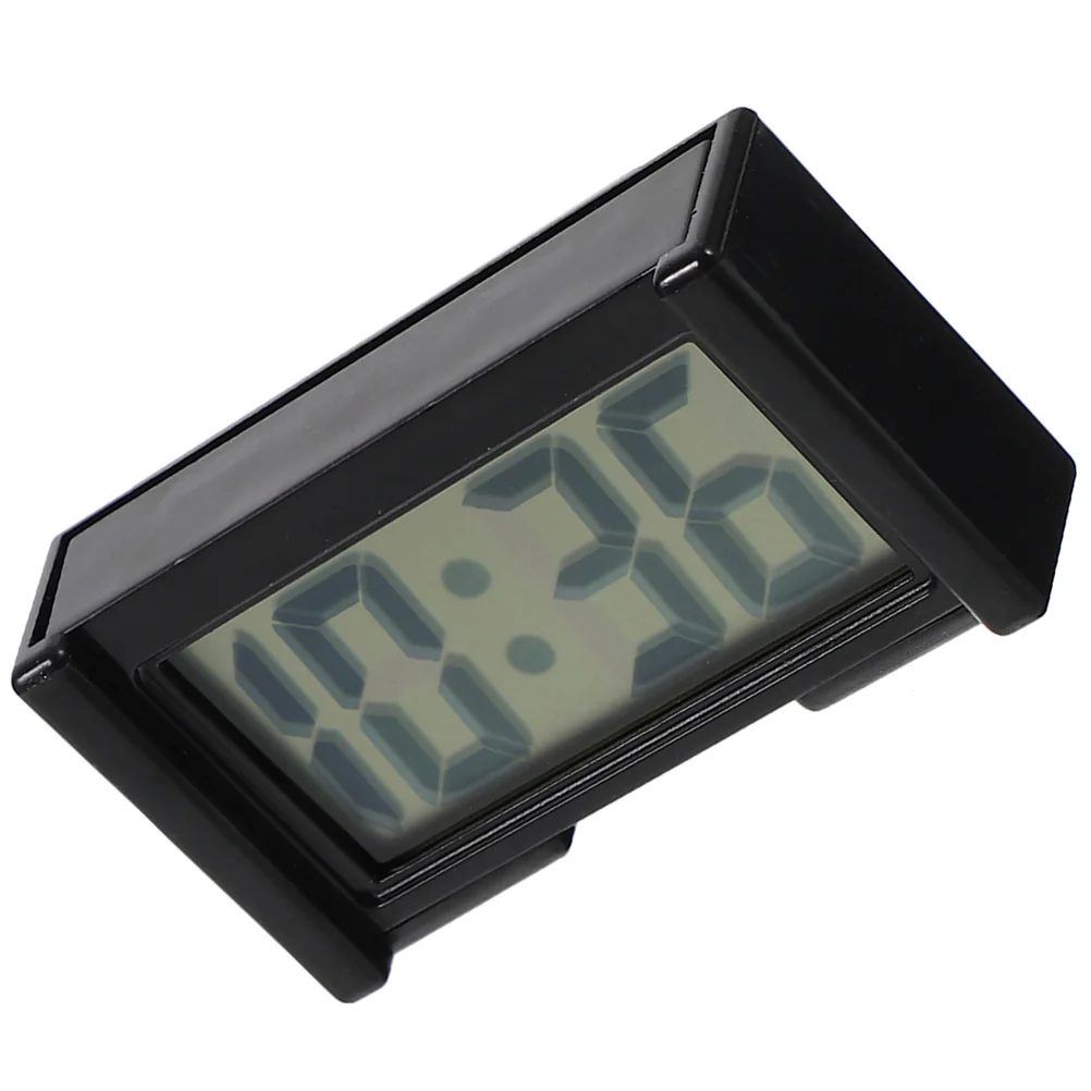 

Alarm Clock Car Electronic Watch Vehicle Digital Display Clocks Automobile Pearlescent Mini
