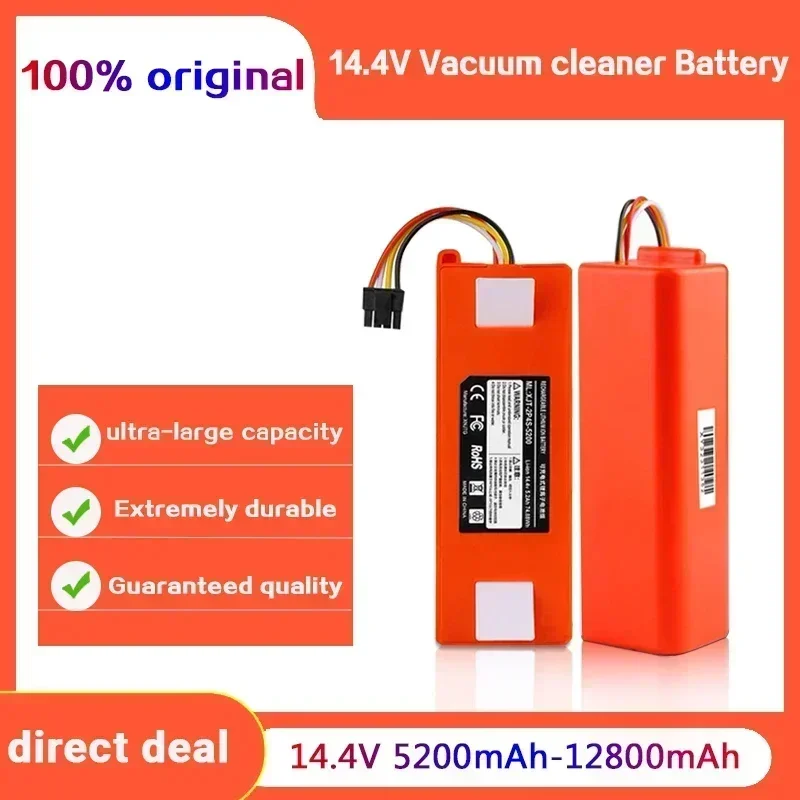 Сменный аккумулятор для робота-пылесоса Xiaomi Roborock S55 S60 S65 S50 S51 S5 MAX деталей S6 14 4 В 12800