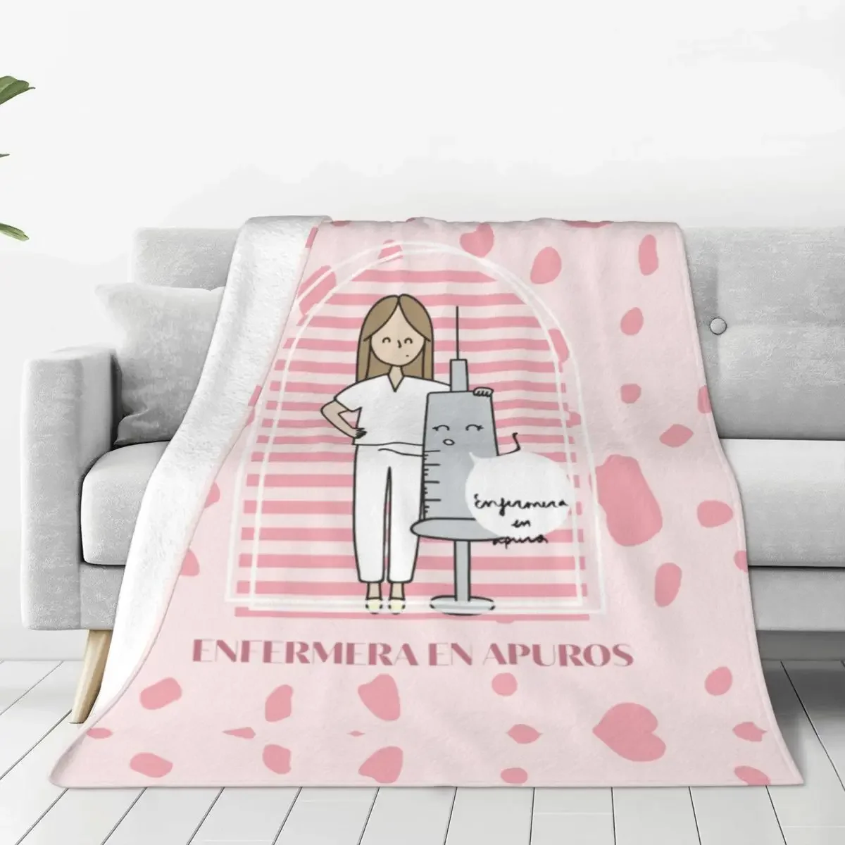 Комфортное одеяло для сна врача медсестры аксессуары декоративные покрывала