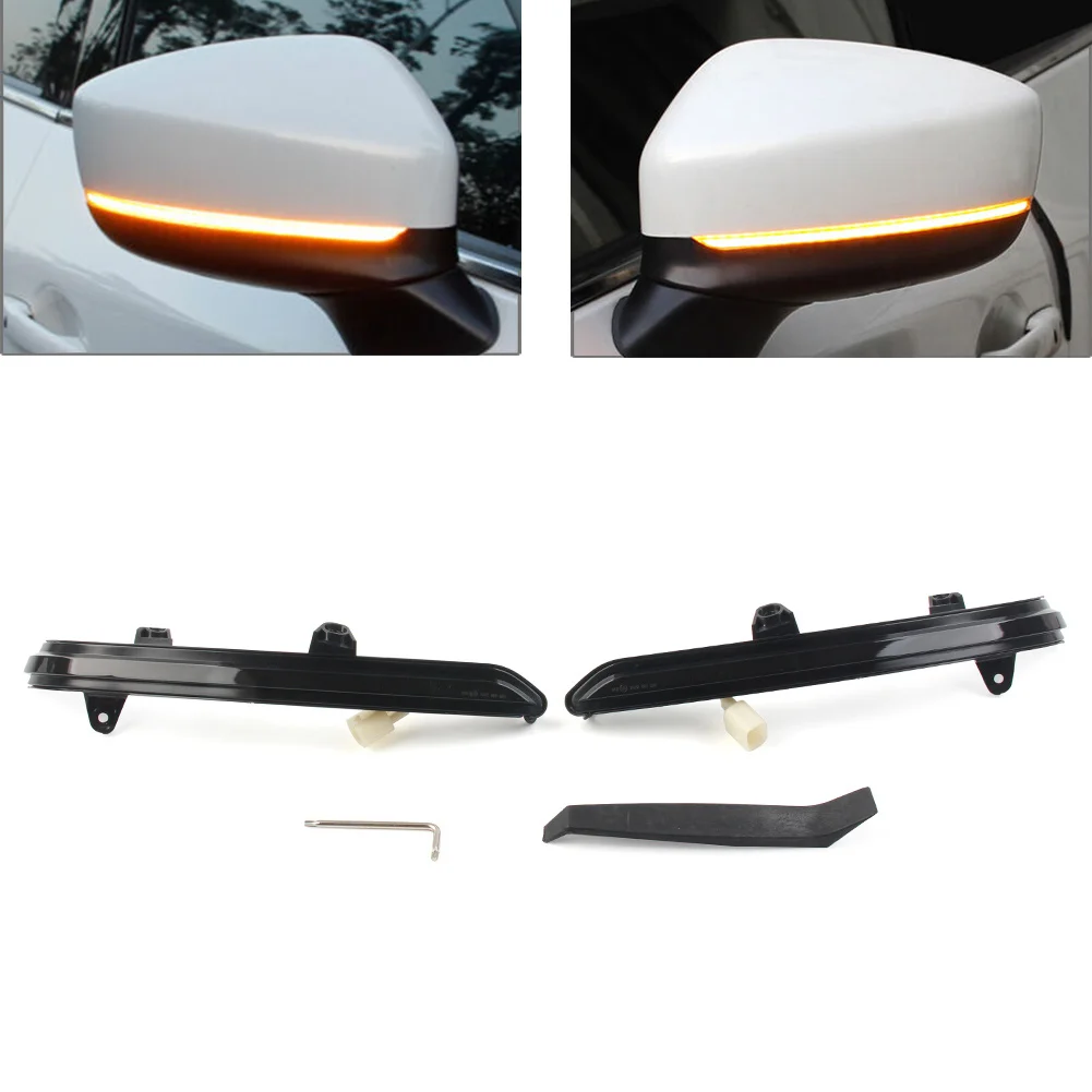 

Car LED Dynamic Turn Signal Light Rearview Mirror Indicator Light For Mazda CX5 KF CX8 CX9 TC