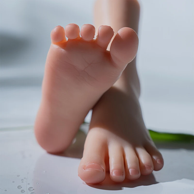 

Mannequin Simulation Silicone foot model Female Feet Shoes Display Fetish Toy Shoot Props TG2800 TG ONE